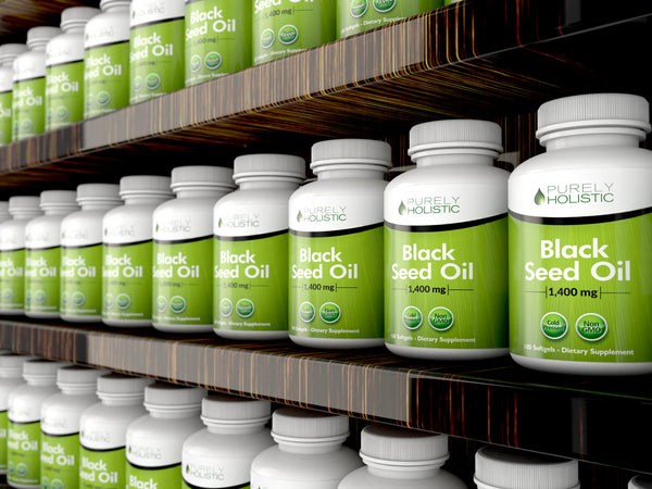 Black Seed Oil 1,400 mg - 180 Softgels