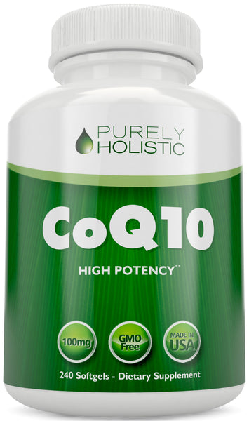 CoQ10 240 SoftGels High Absorption Coenzyme Q10 Up to 8 Month's Supply