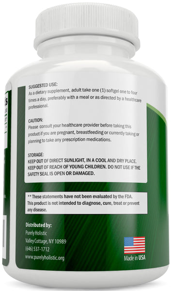 CoQ10 240 SoftGels High Absorption Coenzyme Q10 Up to 8 Month's Supply