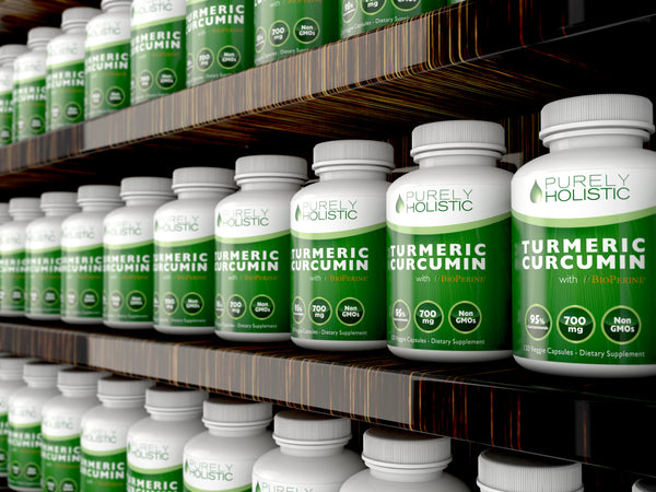 Turmeric Curcumin with BioPerine, 120 Vegetarian Capsules , 700mg, 95% Curcuminoids