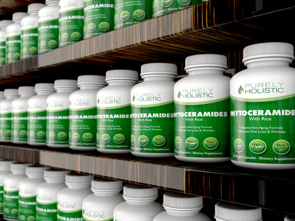 Phytoceramides Skin Therapy Supplement 60 Vegan Rice Based Capsules