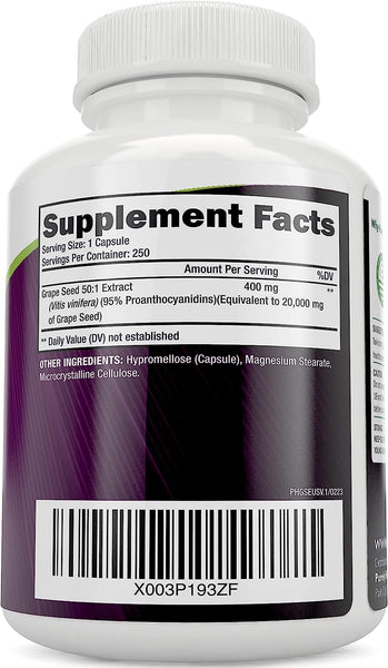 Grape Seed Extract 400 mg