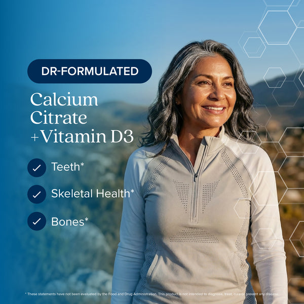 Calcium Citrate 1000mg 365 Vegan Capsules, Supports Health of Bones and Teeth