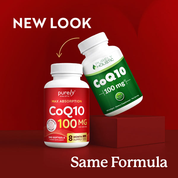 CoQ10 240 SoftGels High Absorption Coenzyme Q10 Up to 8 Month's Supply
