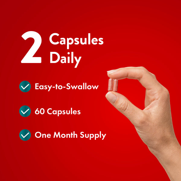 Red Yeast Rice 1200mg with CoQ10 - Flush Free Niacin, 120 Vegetarian Capsules - Non Irradiated - Citrinin Free - Supports Healthy Cholesterol Levels & Cardiovascular System